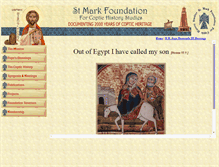 Tablet Screenshot of coptic-history.org